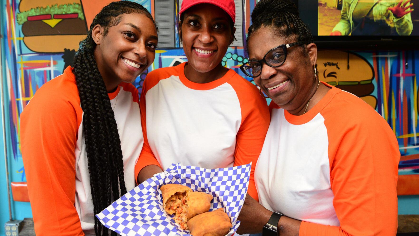 Stuph'D serves sweet and savory stuffed beignets and burgers in Bywater
